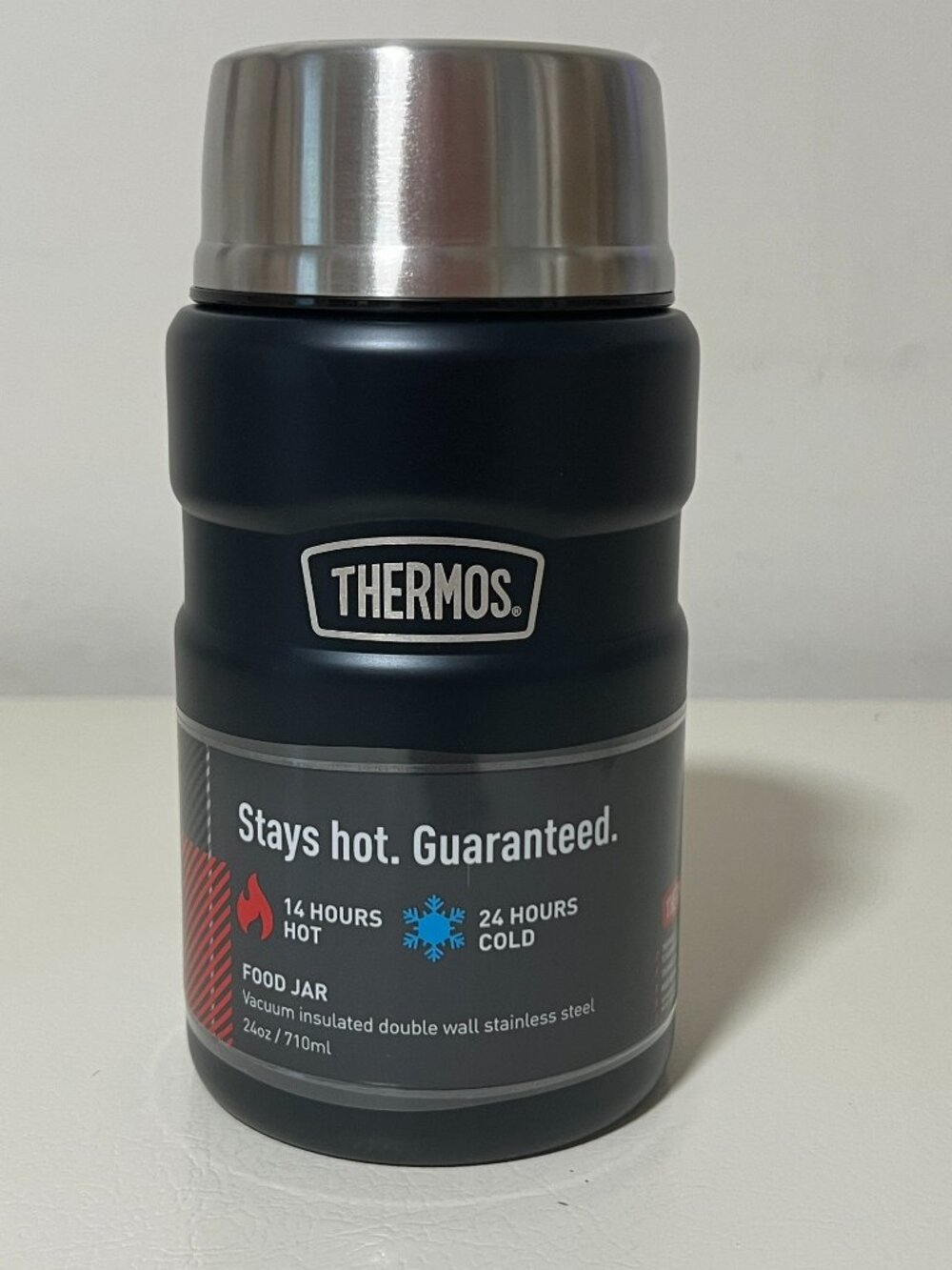 Thermos Stainless King Insulated Food Jar (24 oz).